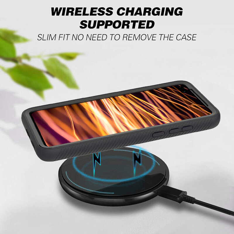 [Pachet 360°] Husa + Folie Huawei P40 Pro Techsuit Defense, Negru