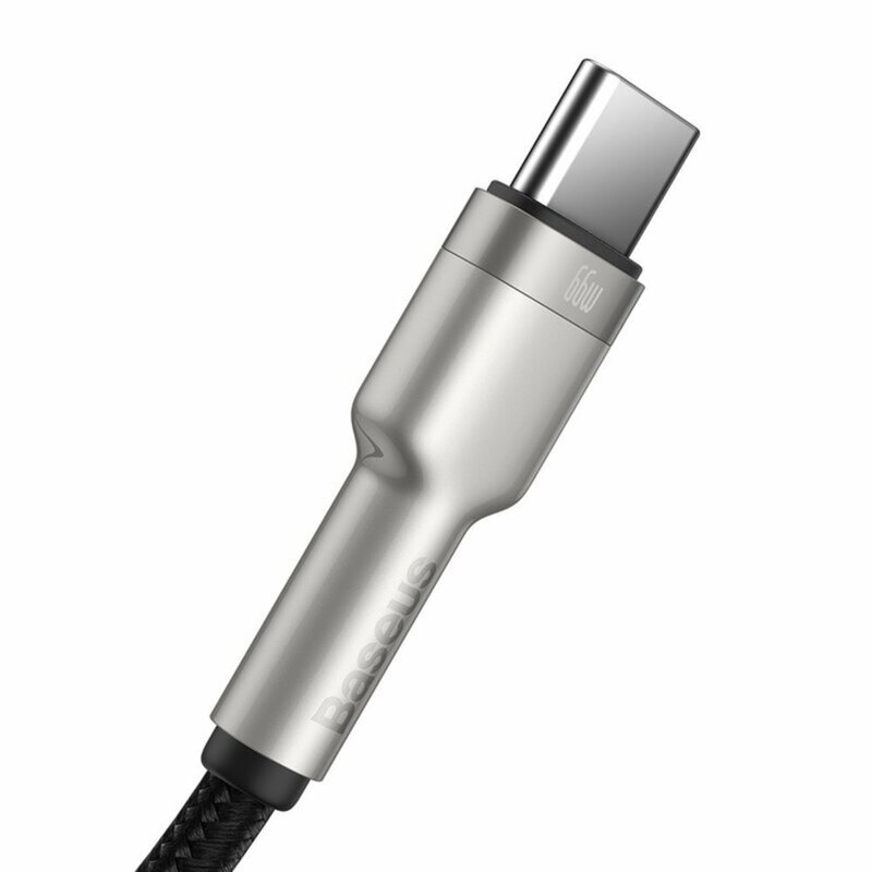 Cablu date Fast Charging Type-C Baseus, 2m, negru, CAKF000201