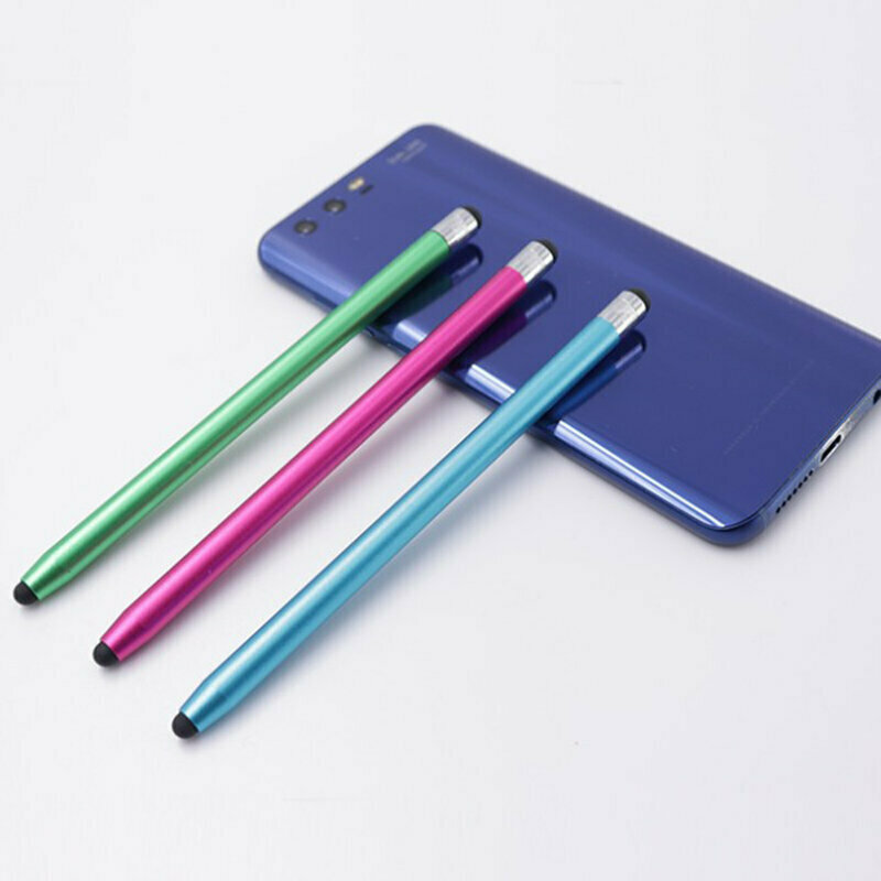 Stylus pen Techsuit, 2in1 universal, Android, iOS, aluminiu, mov, JC01