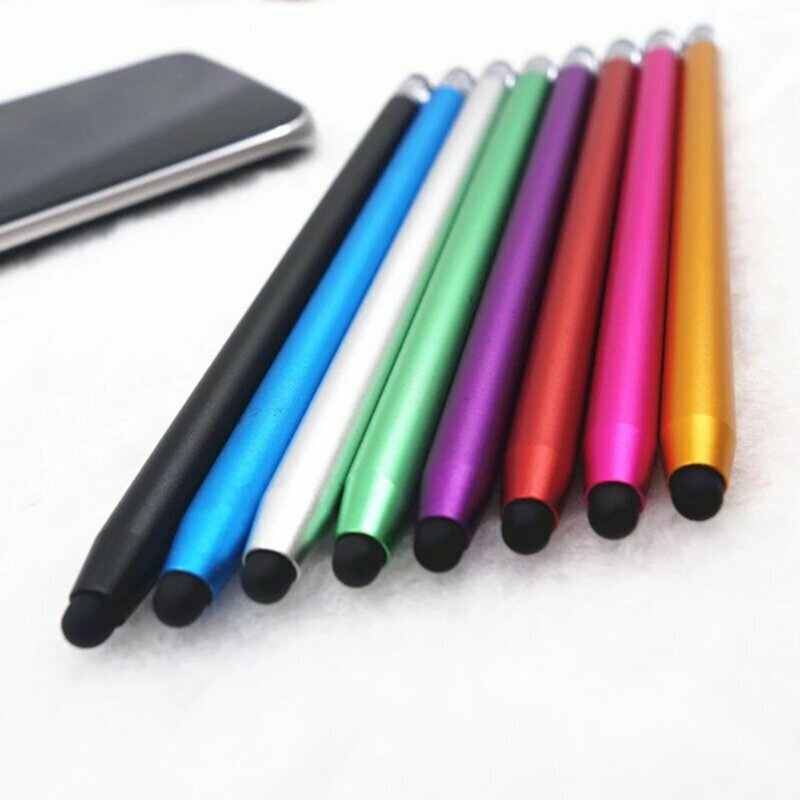 Stylus pen Techsuit, 2in1 universal, Android, iOS, aluminiu, mov, JC01