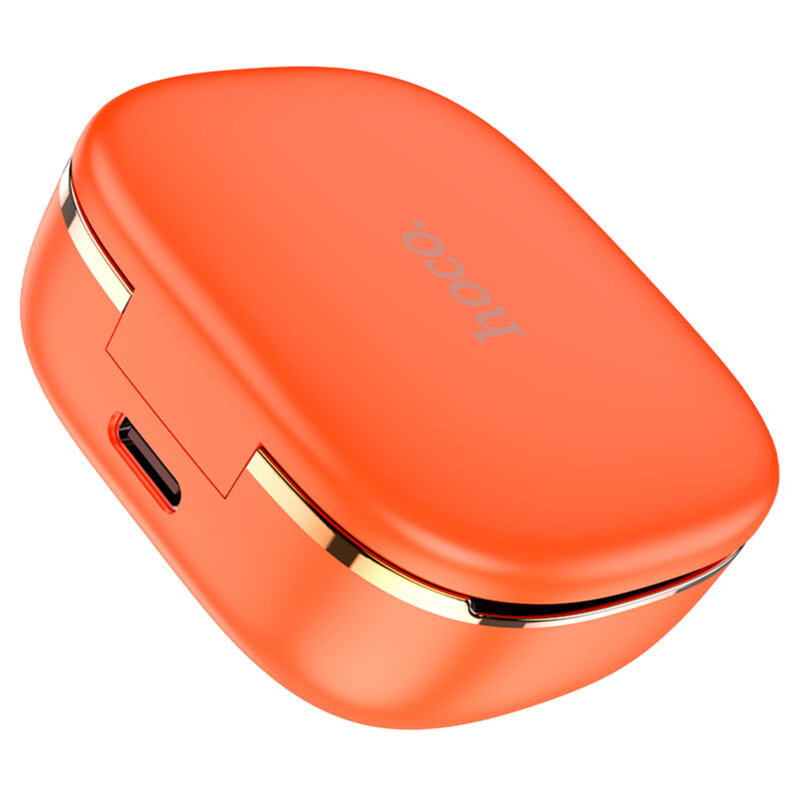 Casti true wireless stereo Bluetooth Hoco EW18, portocaliu