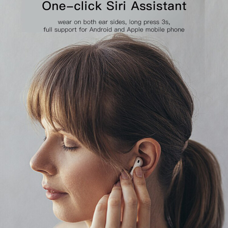 Casti in-ear fara fir stereo TWS Bluetooth Yesido TWS13, alb