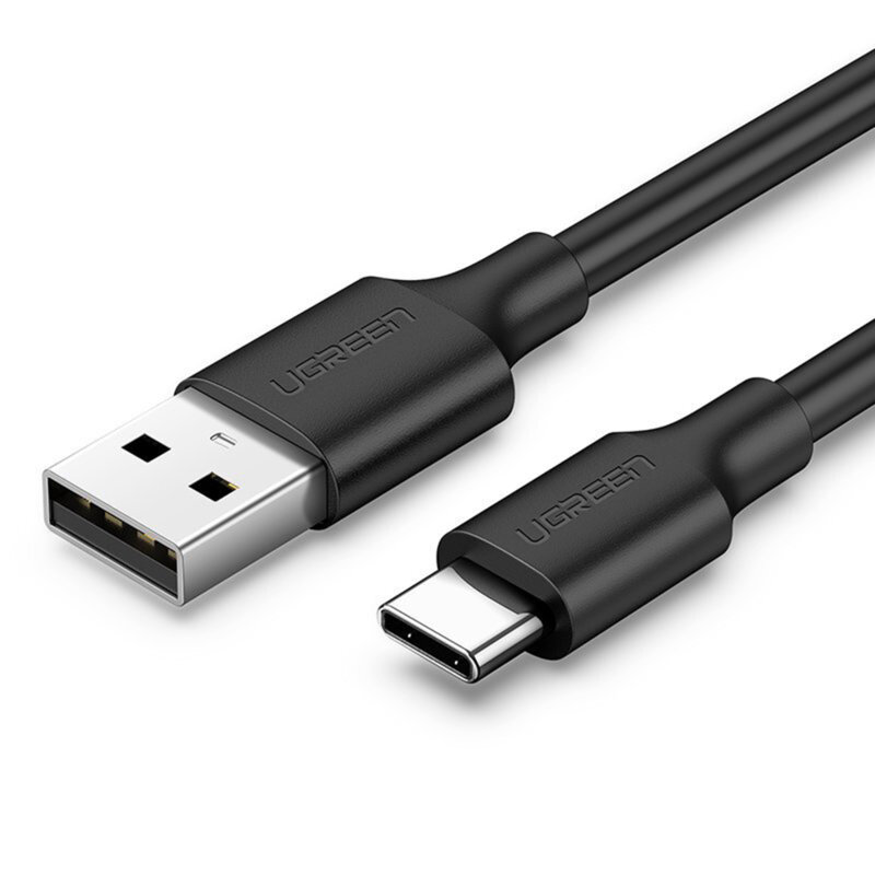Cablu de date Type-C Ugreen 1.5m, 3A, 480Mbps, negru, 60117