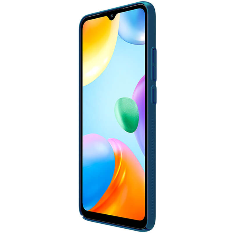 Husa Xiaomi Redmi 10C Nillkin Super Frosted Shield, albastru