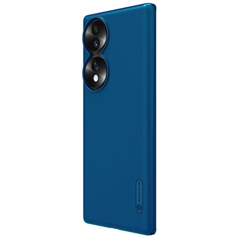 Husa Honor 70 Nillkin Super Frosted Shield, albastru