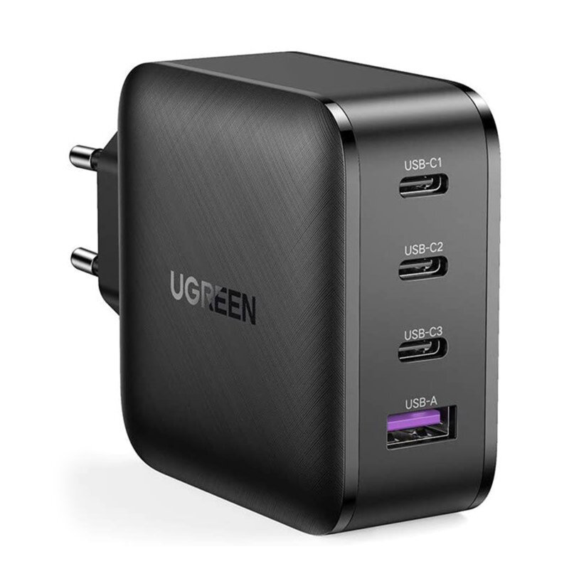 Incarcator Fast Charge GaN 3xType-C, USB Ugreen, 70774