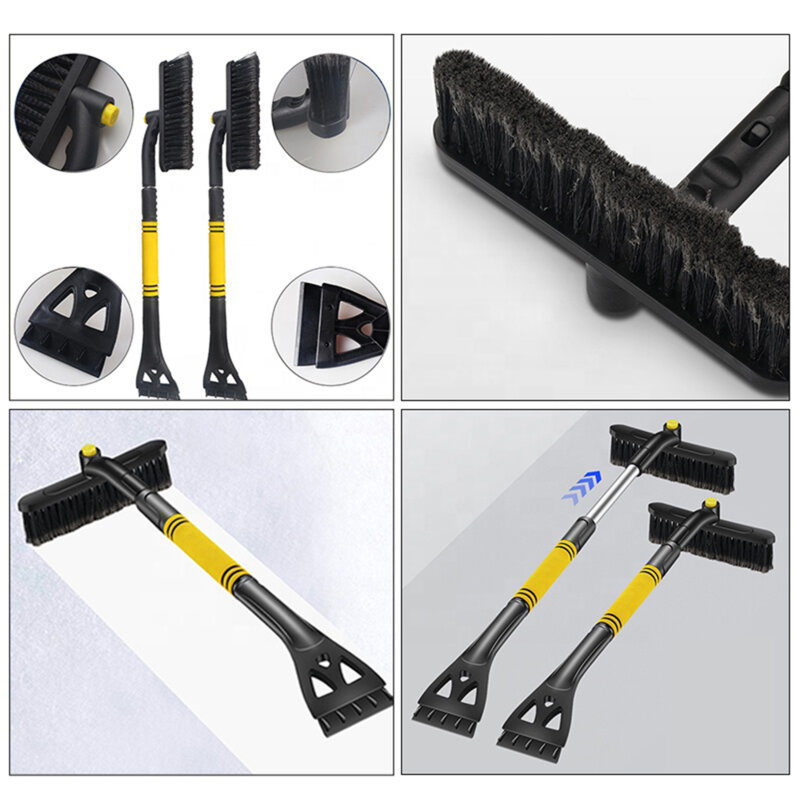 Racleta cu perie pentru geam Techsuit CX 001, albastru