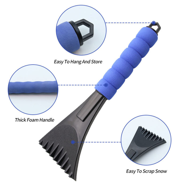 Racleta pentru geamuri profesionala Techsuit CX 003, albastru inchis