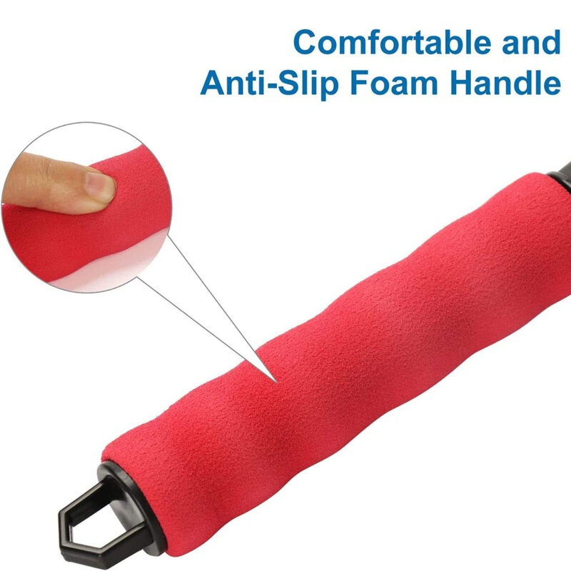 Racleta pentru geamuri profesionala Techsuit CX 003, rosu