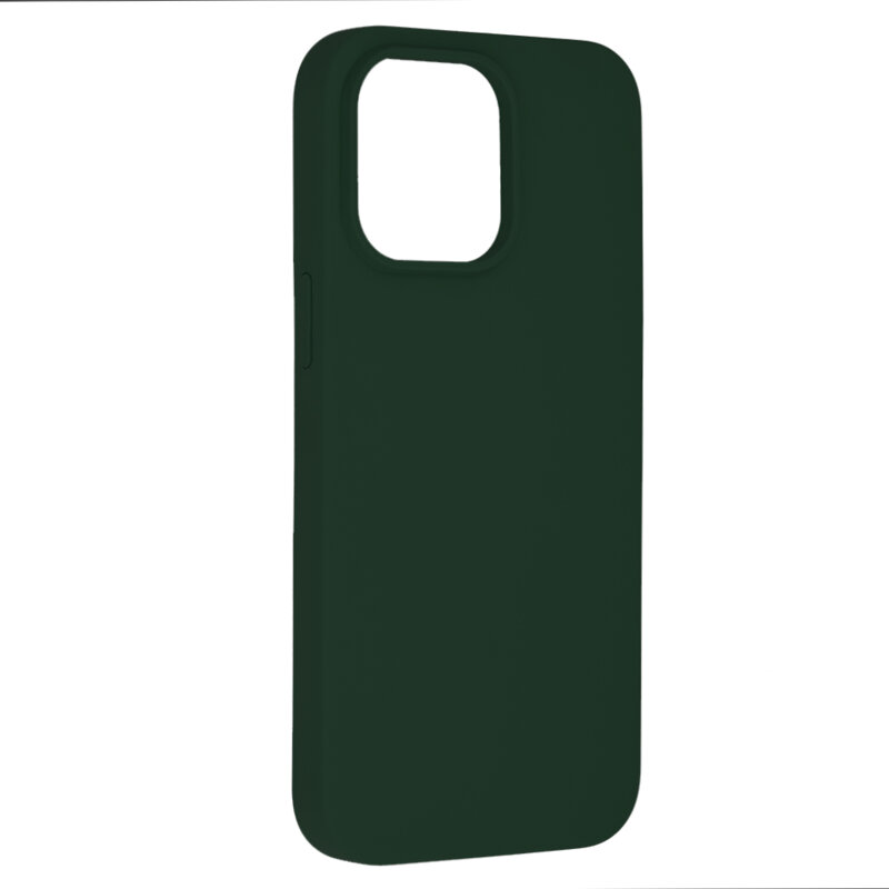 Husa iPhone 14 Pro Max Techsuit Soft Edge Silicone, verde