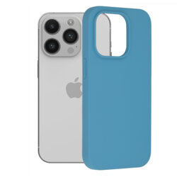 Husa iPhone 14 Pro Techsuit Soft Edge Silicone, albastru
