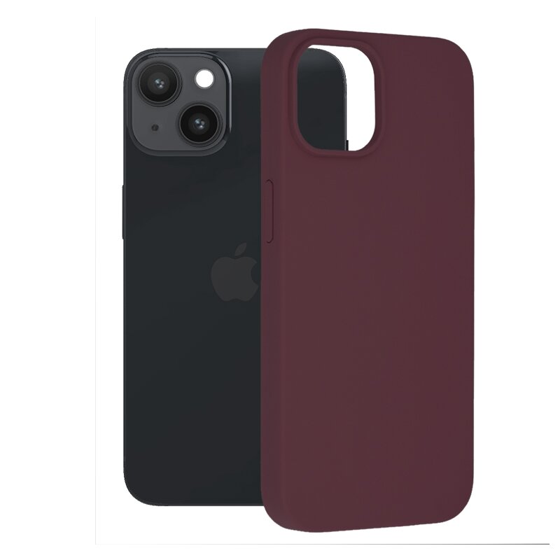 Husa iPhone 14 Techsuit Soft Edge Silicone, violet