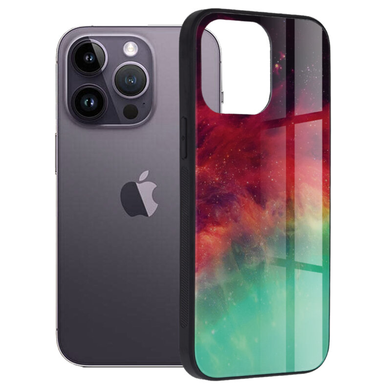 Husa iPhone 14 Pro Max Techsuit Glaze, Fiery Ocean