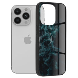 Husa iPhone 14 Pro Techsuit Glaze, Blue Nebula