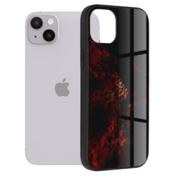 Husa iPhone 14 Plus Techsuit Glaze, Red Nebula