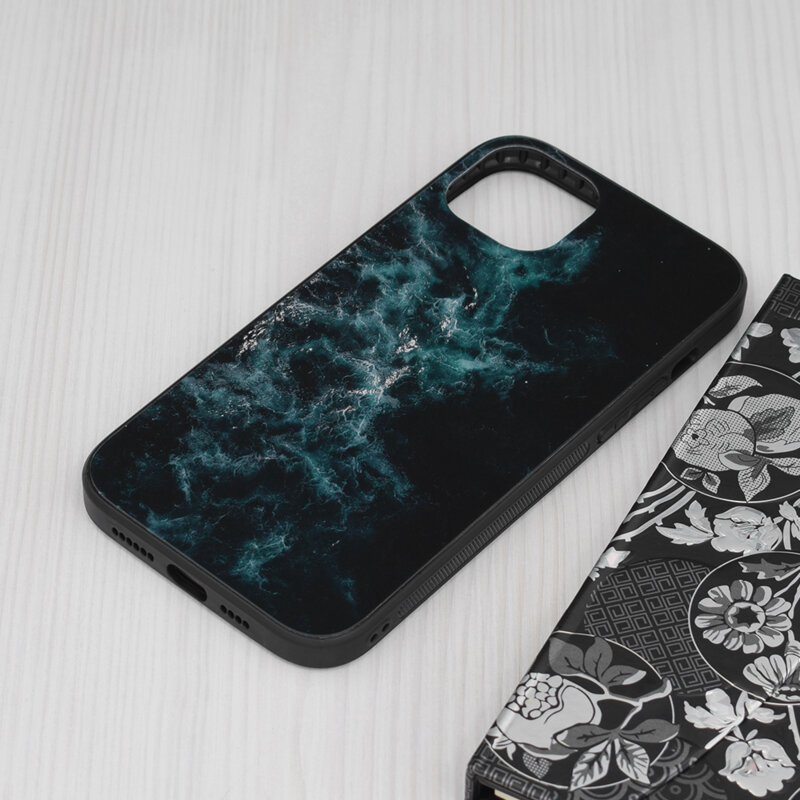 Husa iPhone 14 Plus Techsuit Glaze, Blue Nebula