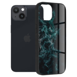 Husa iPhone 14 Techsuit Glaze, Blue Nebula