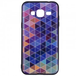 Husa Samsung Galaxy J3 2016 J320 Color Silicone - Colorful Mosaic