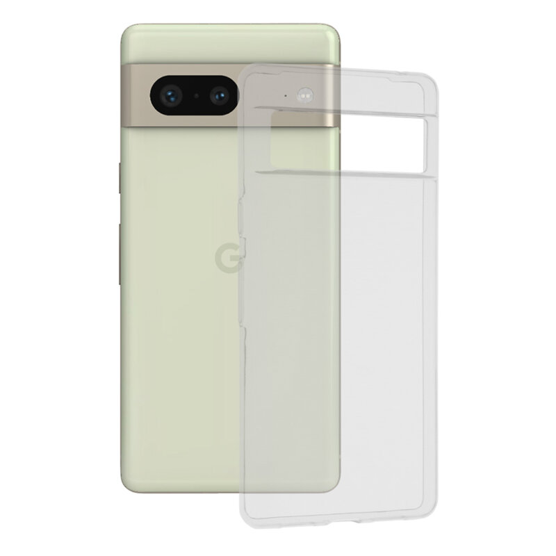 Husa Google Pixel 7 Techsuit Clear Silicone, transparenta