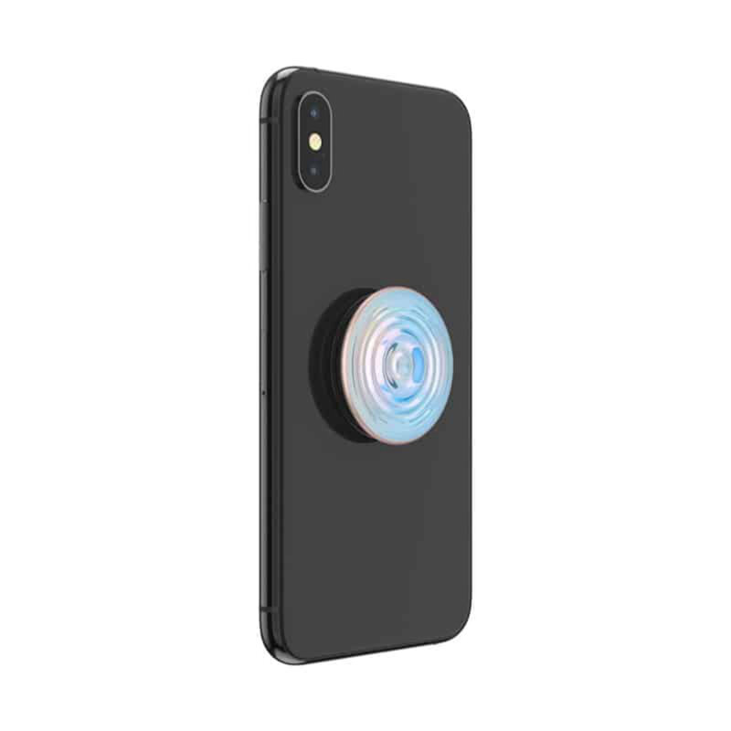Popsockets Original, suport cu functii multiple, Ripple Opal Blue