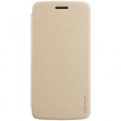 Husa Motorola Moto G5 Plus Nillkin Sparkle Flip Auriu