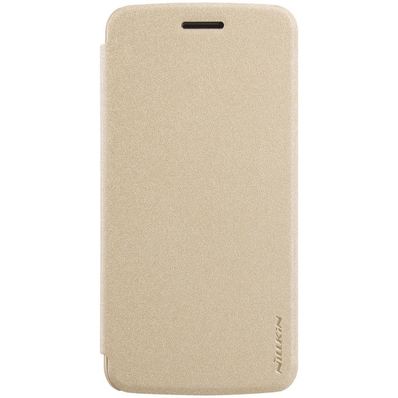 Husa Motorola Moto G5 Plus Nillkin Sparkle Flip Auriu