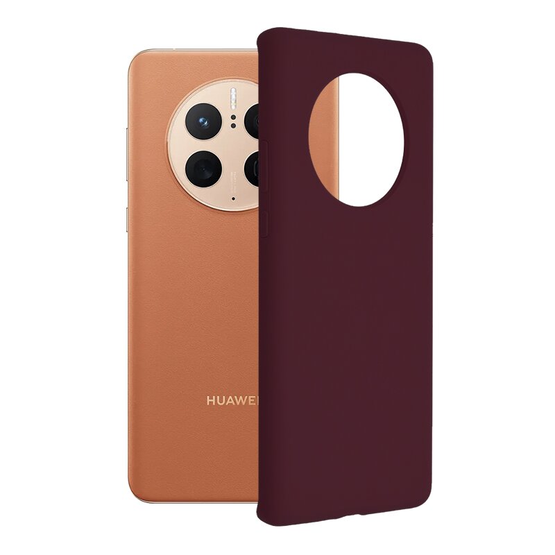 Husa Huawei Mate 50 Pro Techsuit Soft Edge Silicone, violet