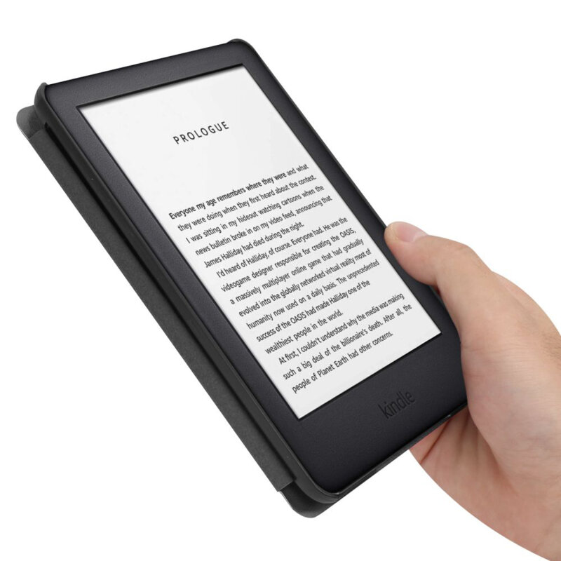 Husa Kindle 11 2022 Tech-Protect Smartcase, bleumarin