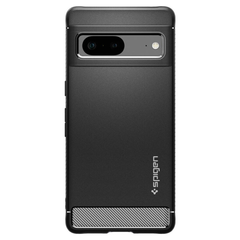Husa Google Pixel 7 Spigen Rugged Armor, negru