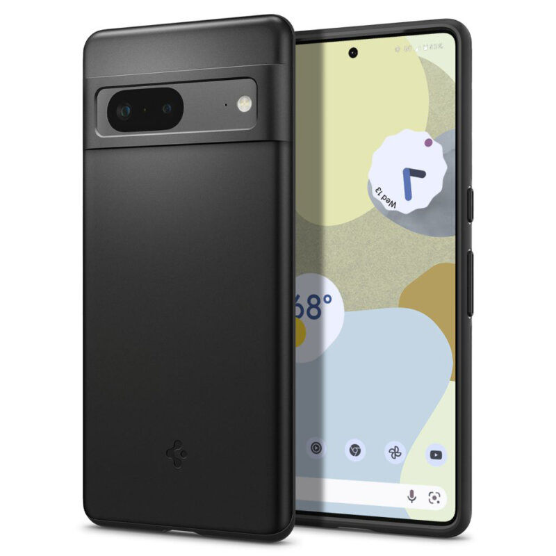 Husa Google Pixel 7 Spigen Thin Fit, negru