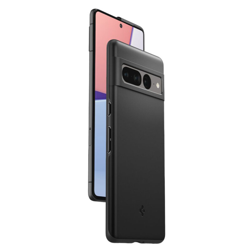 Husa Google Pixel 7 Pro Spigen Thin Fit, negru
