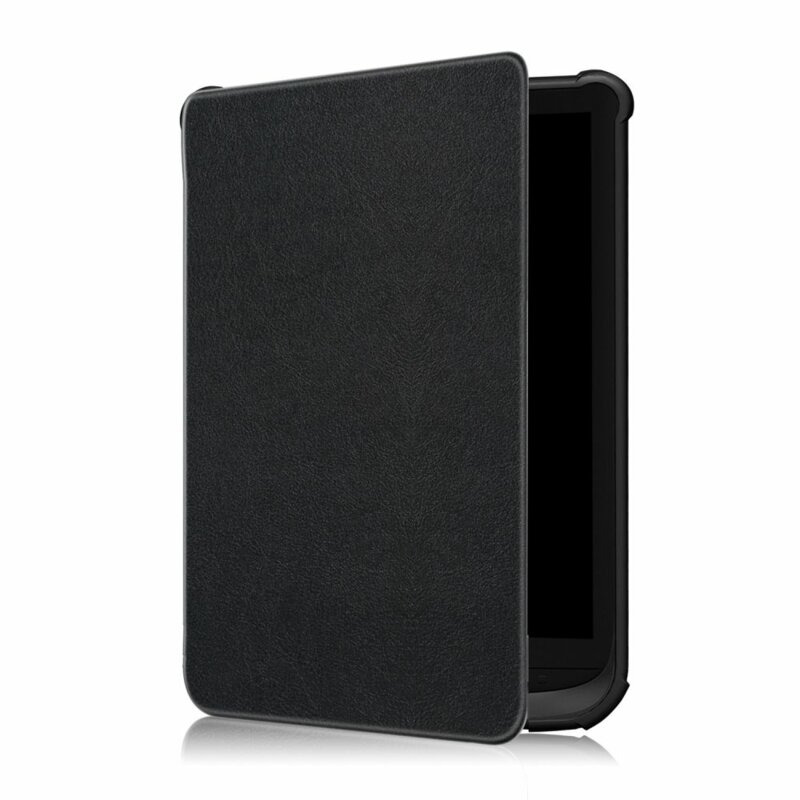 Husa PocketBook Touch Lux 5 PB628 Tech-Protect Smartcase, negru