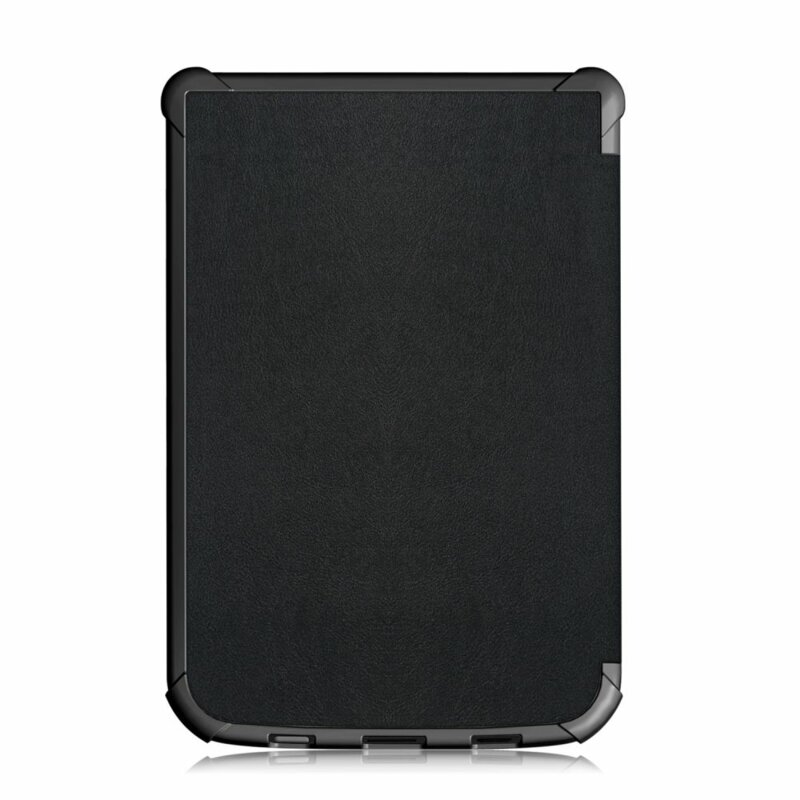 Husa PocketBook Touch Lux 5 PB628 Tech-Protect Smartcase, negru