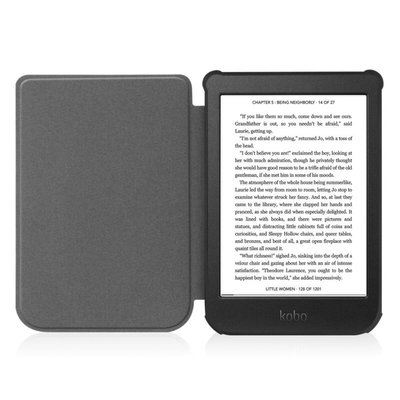 Husa PocketBook Touch Lux 4 PB627 Tech-Protect Smartcase, gri