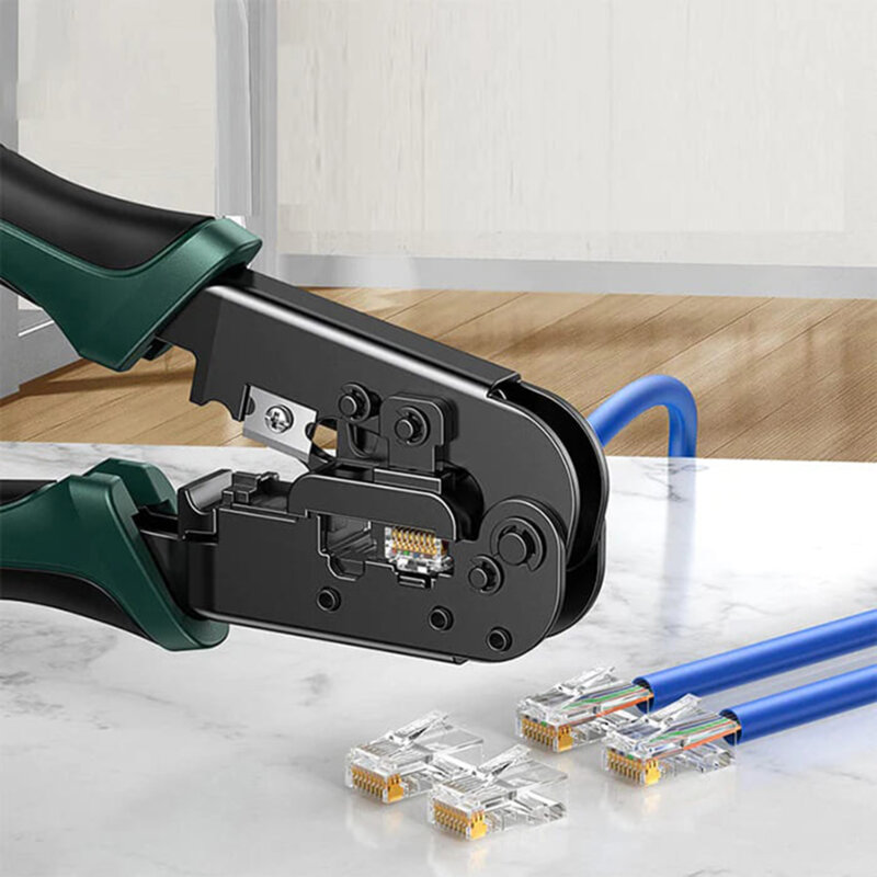 Cleste sertizare cablu internet RJ45 Ugreen, verde, 70683