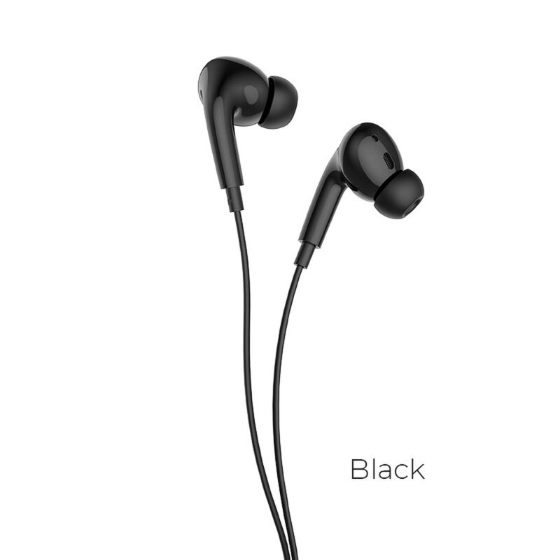 Casti in-ear Type-C cu microfon Hoco M1 Pro, 1.2m, negru