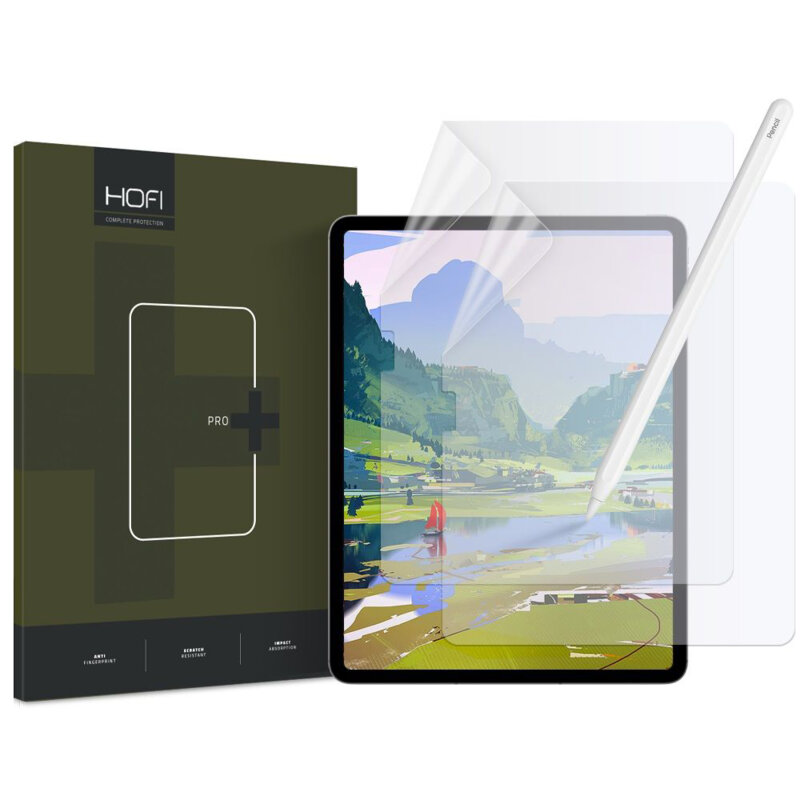 [Pachet 2x] Folie iPad 10 (2022) 10.9 Hofi Paper Pro+, mata