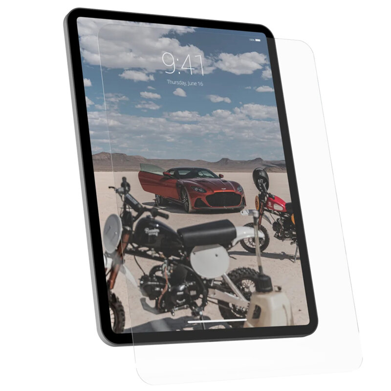 Folie sticla iPad 10 (2022) 10.9 UAG Glass Shield Plus, clear