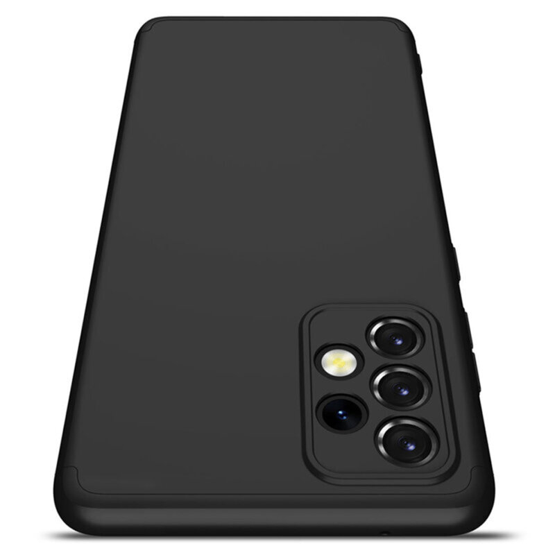 [Pachet 360°] Husa + folie Samsung Galaxy A23 GKK Original, negru