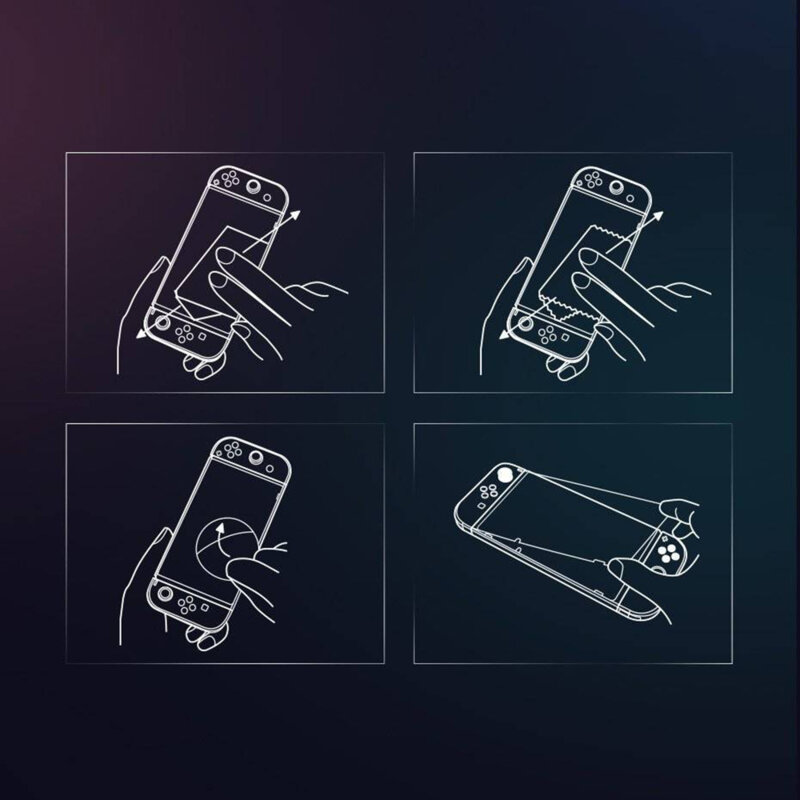 [Pachet 2x] Folie sticla Nintendo Switch Ugreen, transparenta, 50728