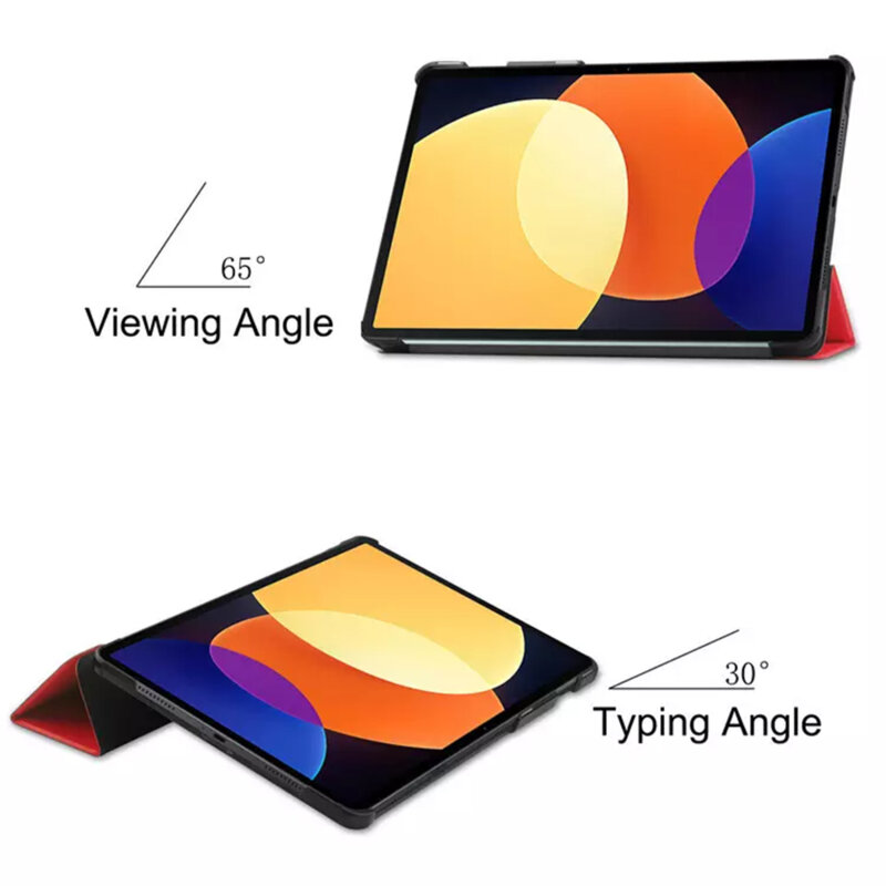 Husa Xiaomi Pad 5 Pro 12.4 Techsuit FoldPro, negru