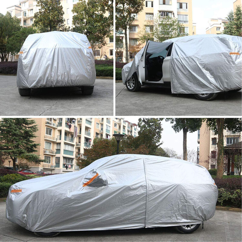 Prelata auto SUV, husa masina impermeabila Techsuit 3YXL, 510x200x175cm, UCD-J3