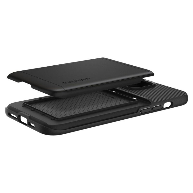 Husa iPhone 14 Plus Spigen Slim Armor CS, negru