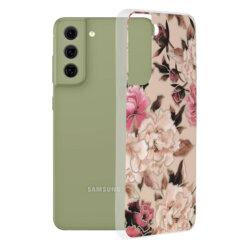 Husa Samsung Galaxy S21 FE 5G Techsuit Marble, Mary Berry Nude