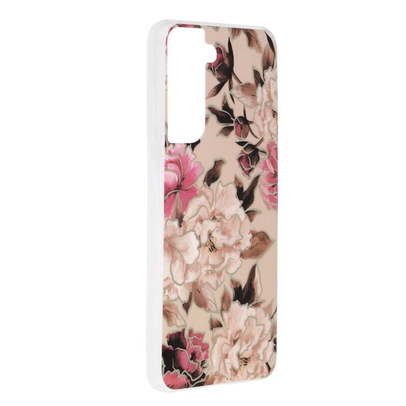 Husa Samsung Galaxy S21 FE 5G Techsuit Marble, Mary Berry Nude