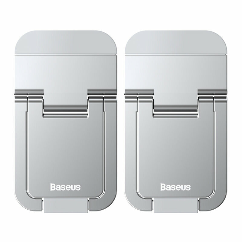 [Pachet 2x] Suport de birou laptop Baseus, argintiu, LUZC000012
