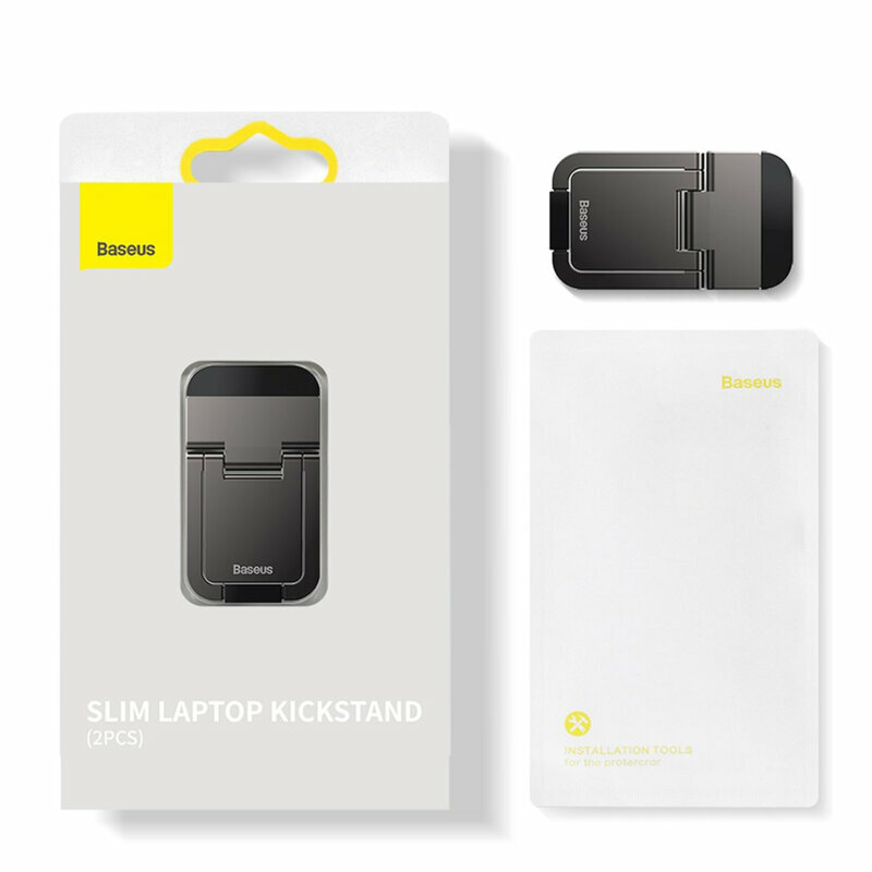 [Pachet 2x] Suport de birou laptop Baseus, argintiu, LUZC000012