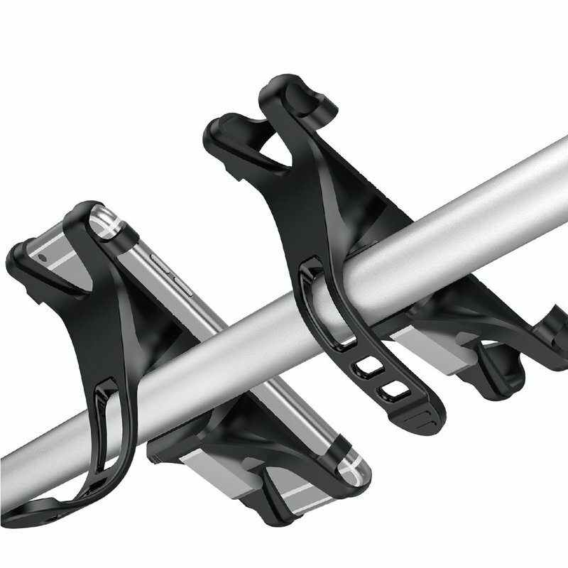 Suport de telefon pentru bicicleta Baseus, negru, SUMIR-BY01