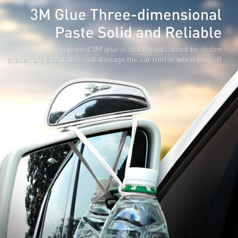 [Set 2x] Oglinda suplimentara auto scoala soferi Baseus, alb, ACFZJ-02