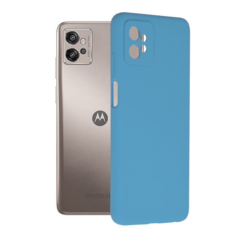 Husa Motorola Moto G32 Techsuit Soft Edge Silicone, albastru